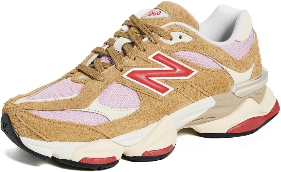 NEW BALANCE PARA MUJER 9060 BEIGE ROSADO