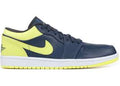 NIKE JORDAN 1 LOW SQUADON BLE ELECTRIC YELLOW
