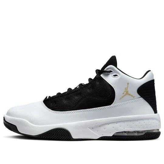 JORDAN MAX AURA 2 WHITE BLACK GOLD